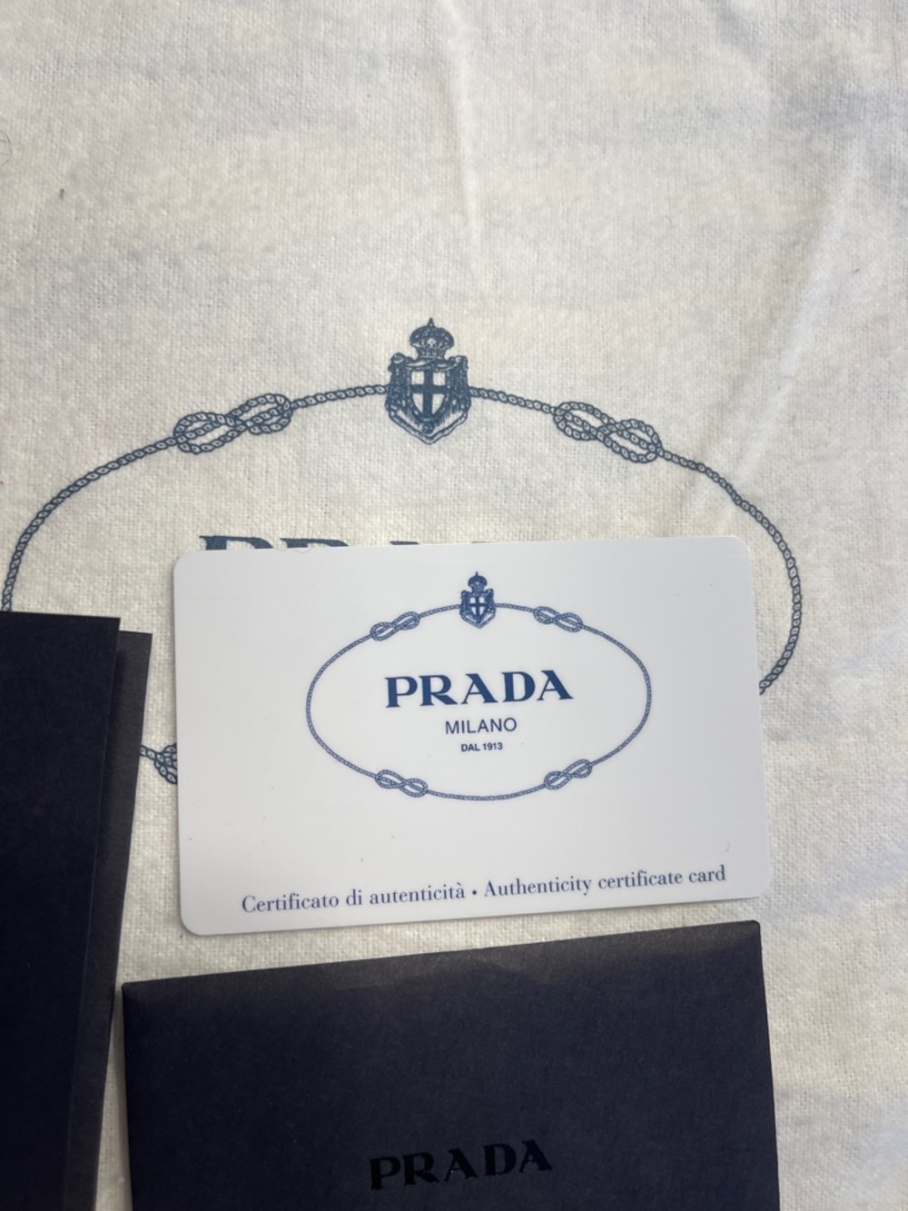 ✨Host Pick✨ NEW PRADA Runway saffiano leather purse handbag  lips floral black - Picture 11 of 11